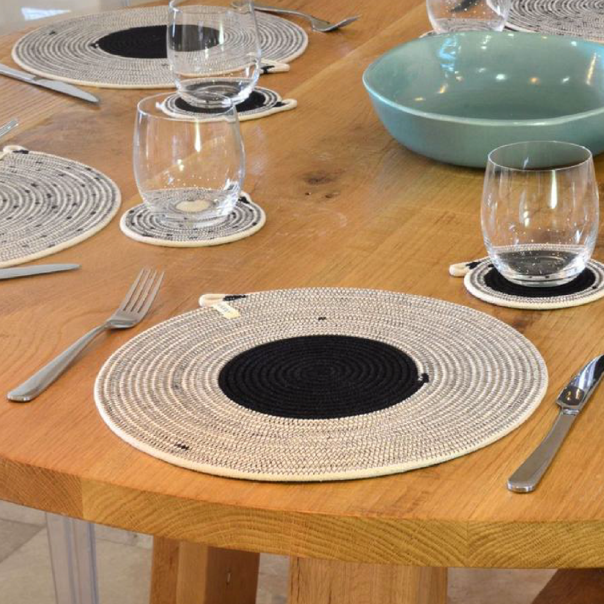 Coasters Set of 4 - Liquorice