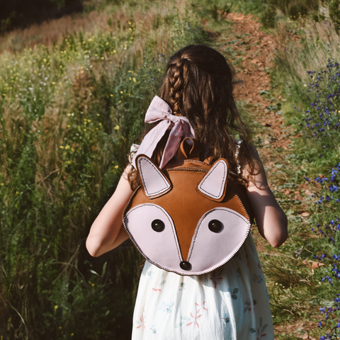 The Leather Backpack - Fox