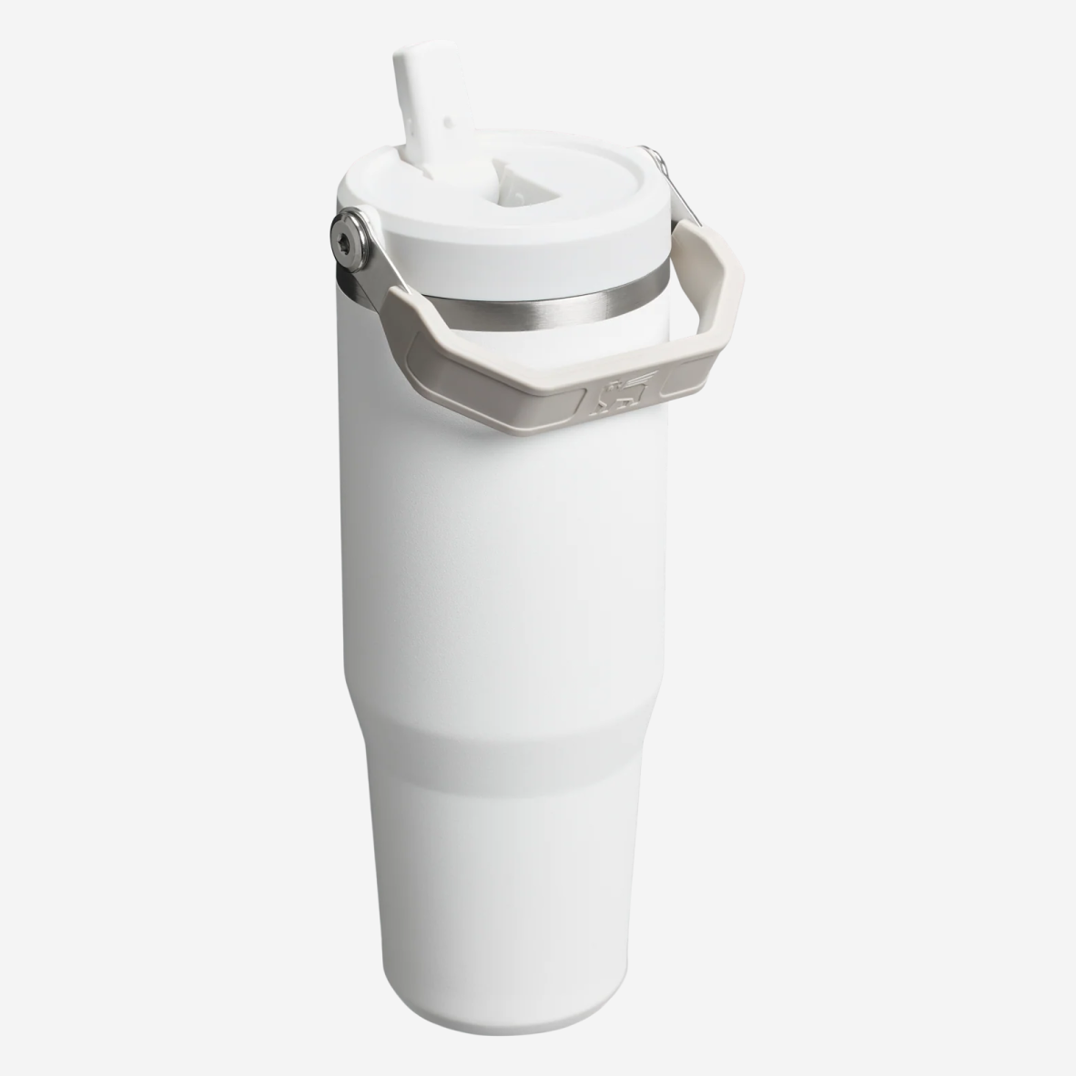 The IceFlow Flip Straw Water Bottle 890ml - Frost
