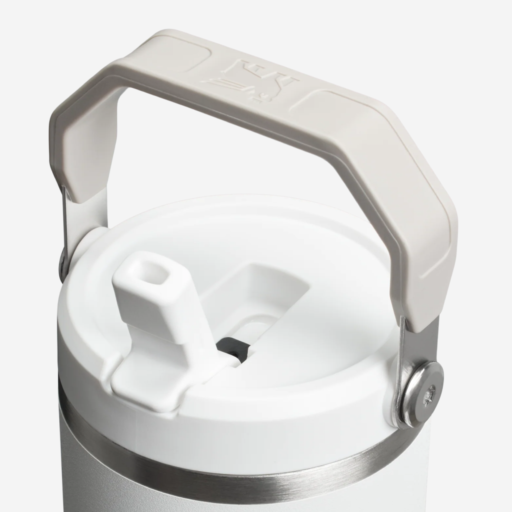 The IceFlow Flip Straw Water Bottle 890ml - Frost