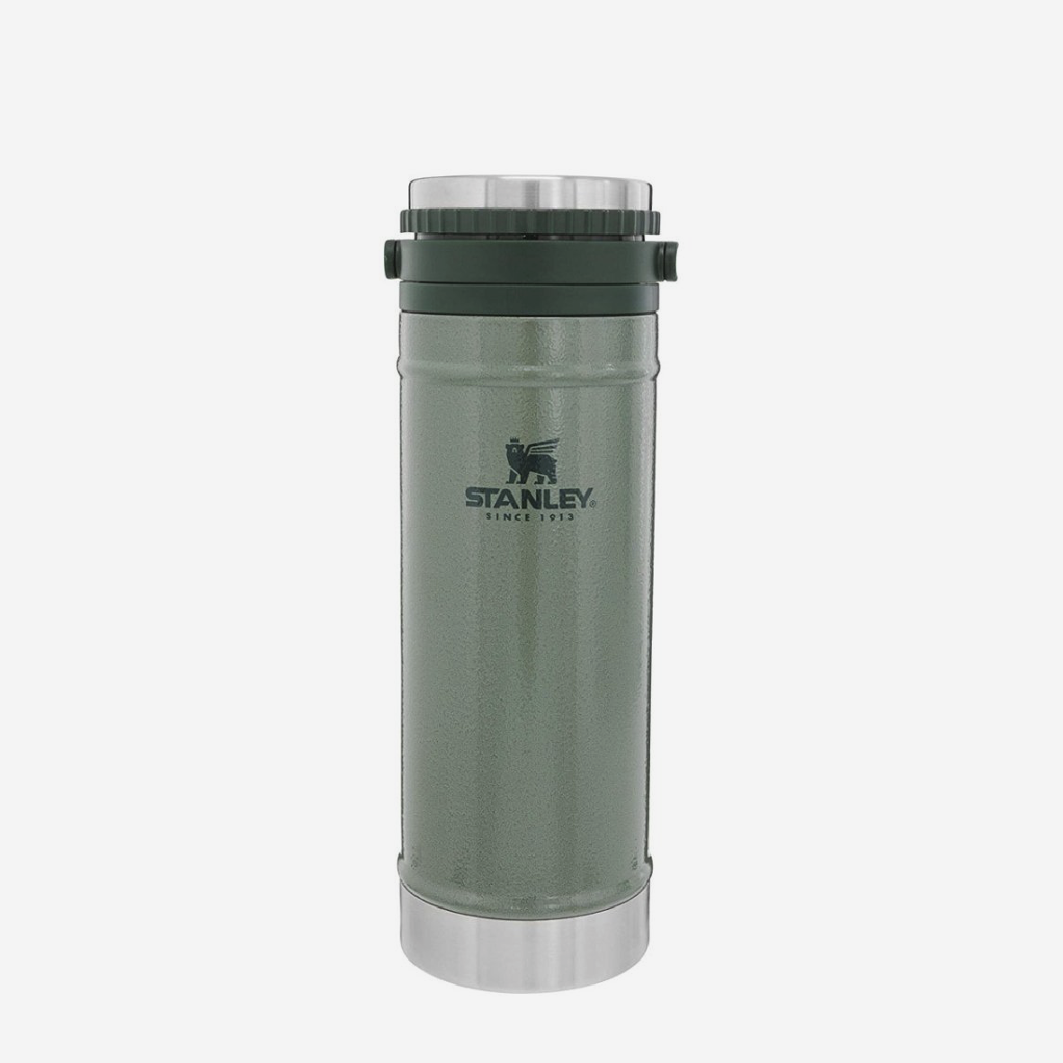 The Classic Travel Press 470ml - Hammertone Green