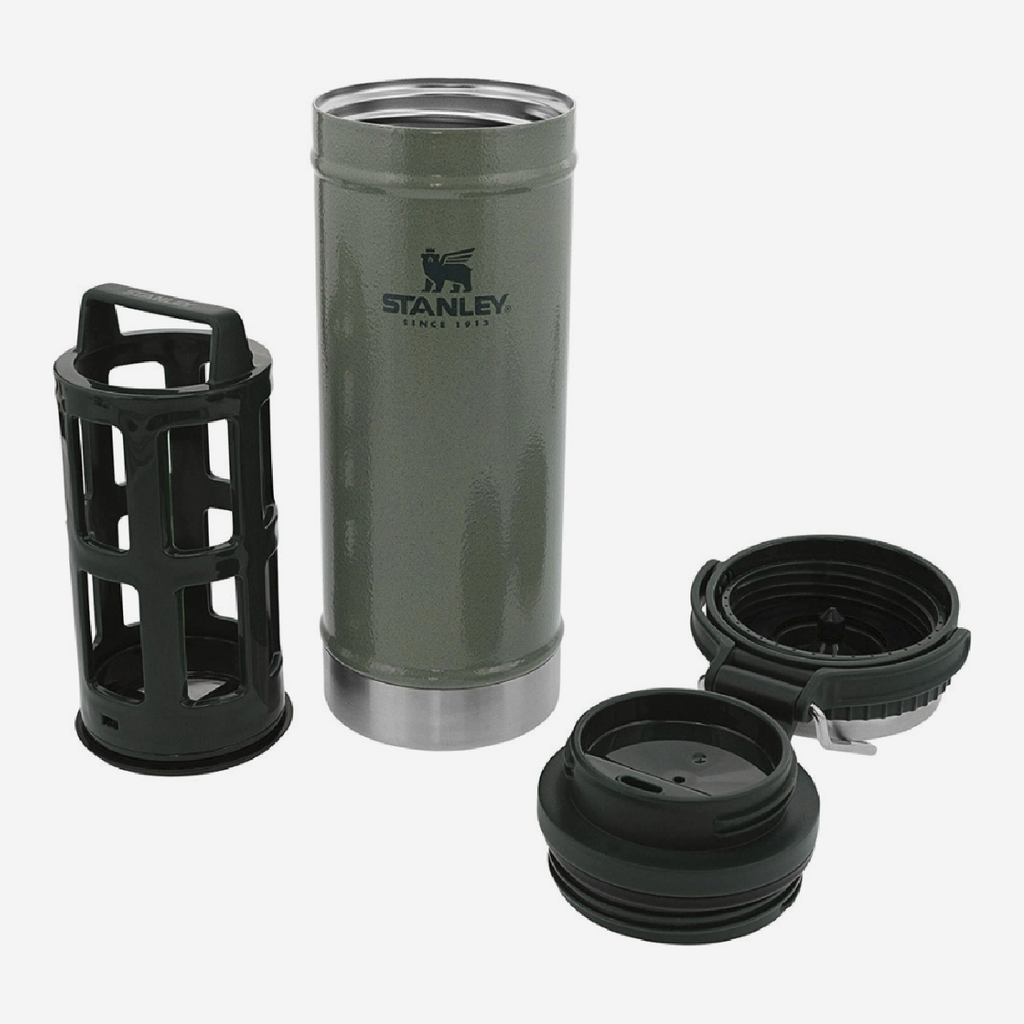 The Classic Travel Press 470ml - Hammertone Green