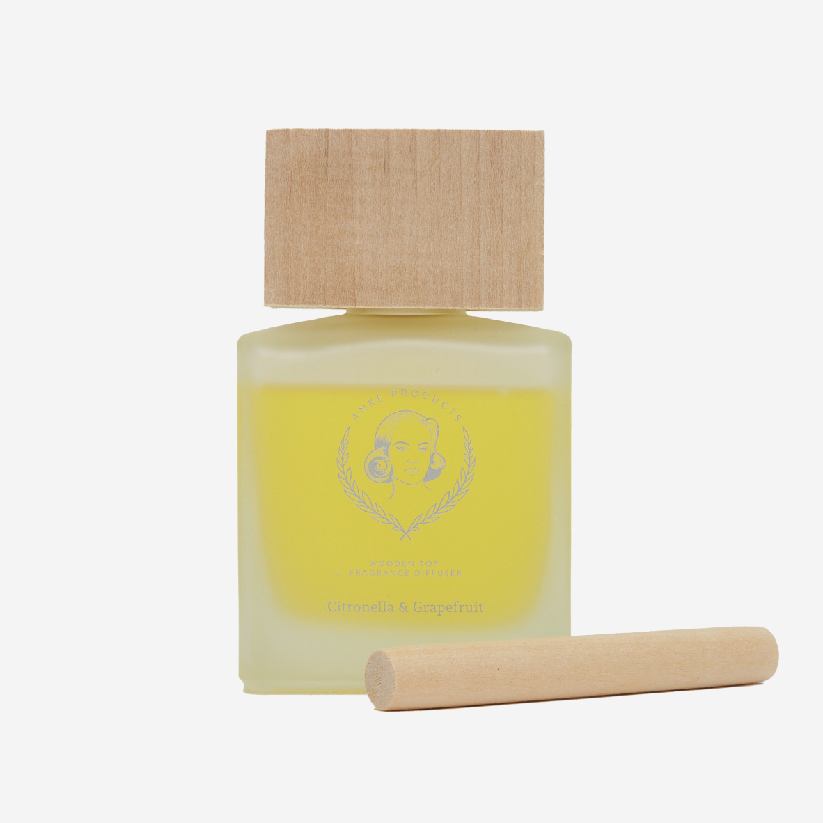 Wooden Top Diffuser - Citronella Grapefruit