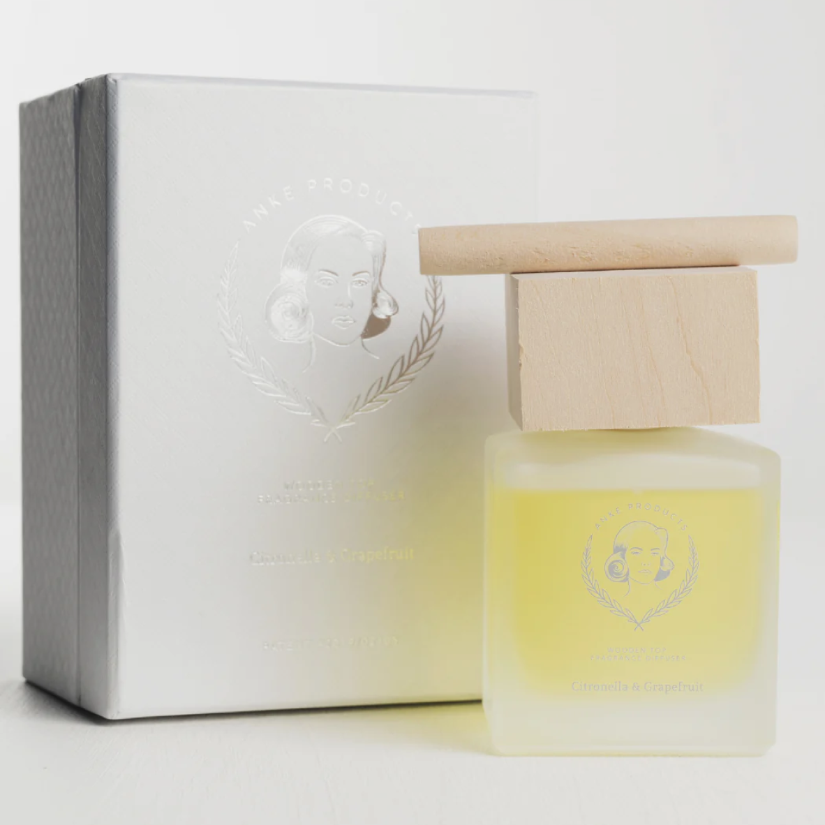 Wooden Top Diffuser - Citronella Grapefruit