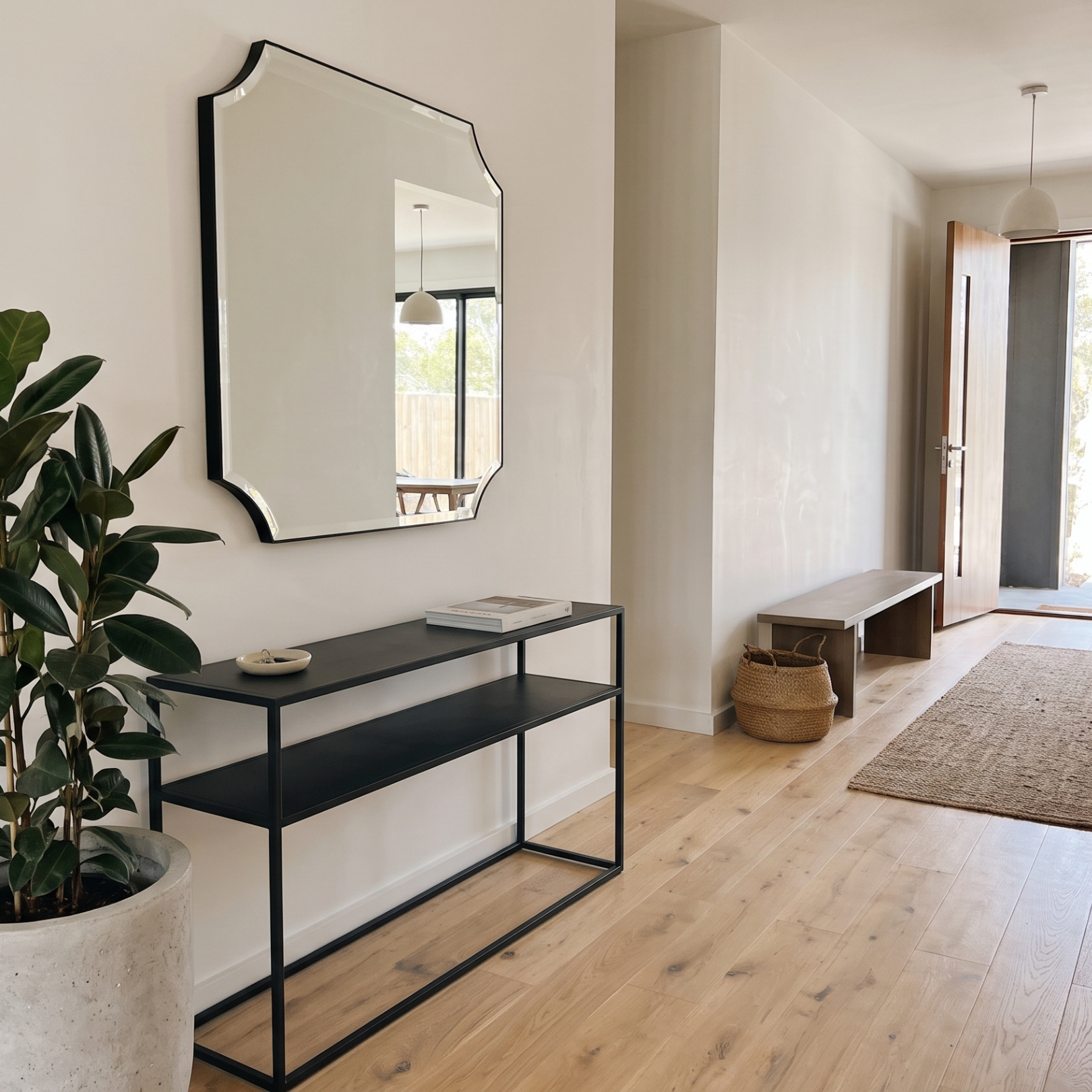 Gable Feature Mirror - Oversize