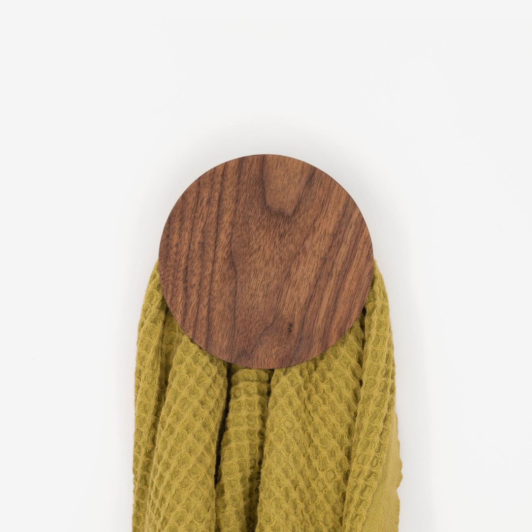 'Oh Hey' Wall Hooks - Solid Walnut