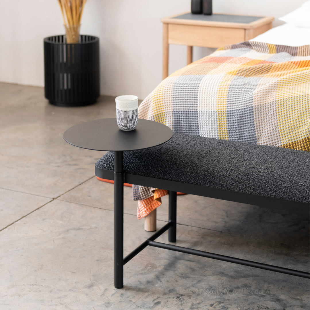 Malmo Bench + Oslo Headboard Combo - Midnight
