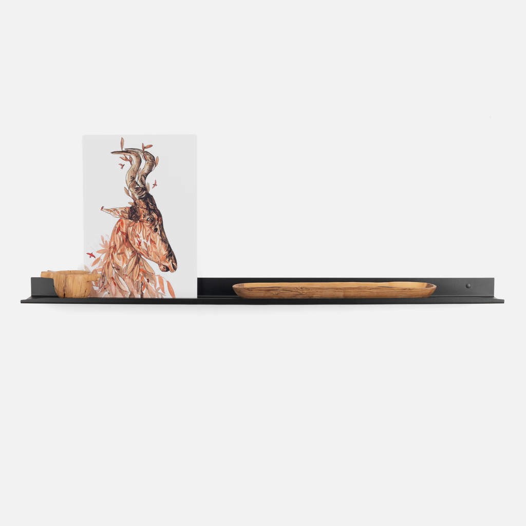 The Minimalist Wall Shelf - Black