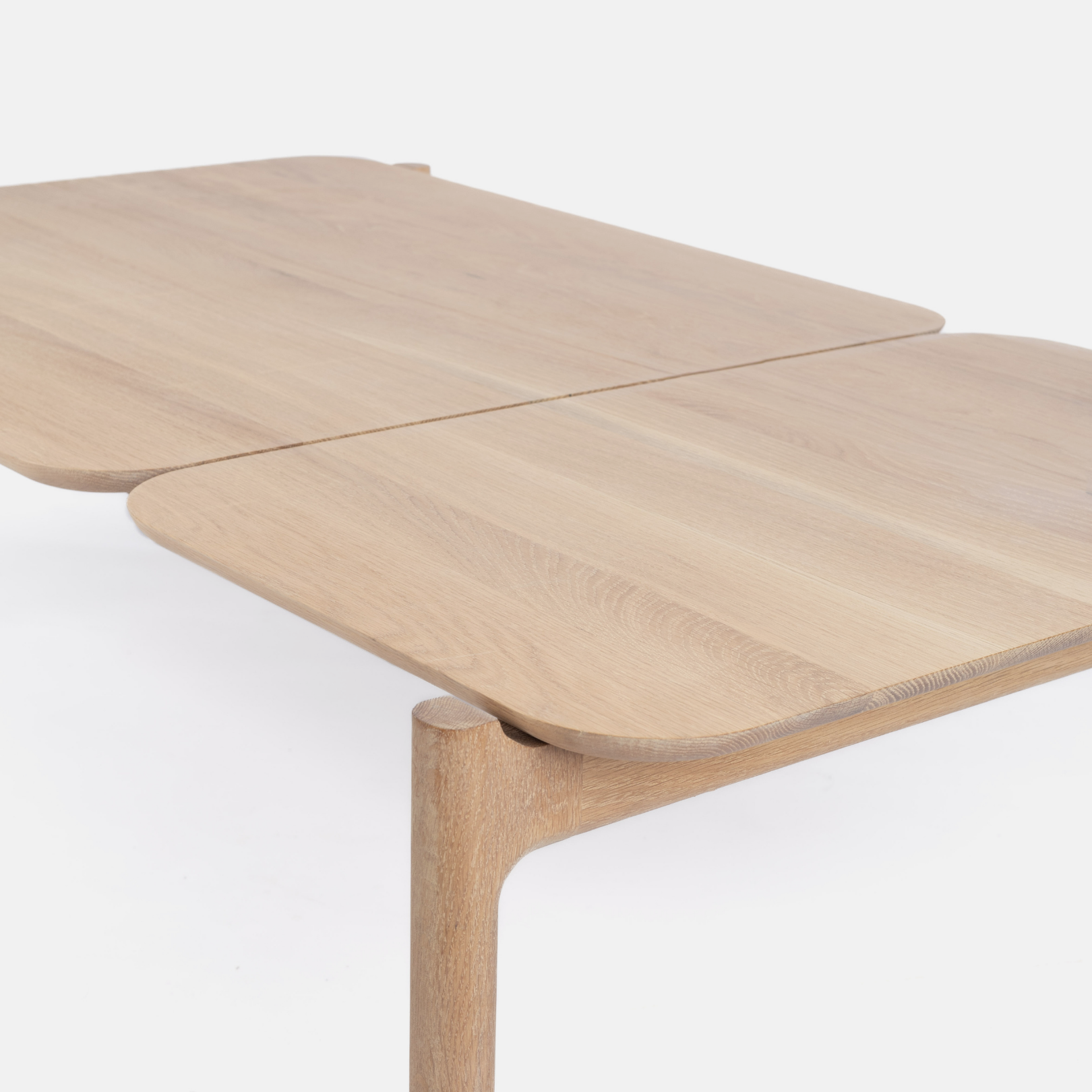 Akari Oversize Coffee Table - Solid Oak
