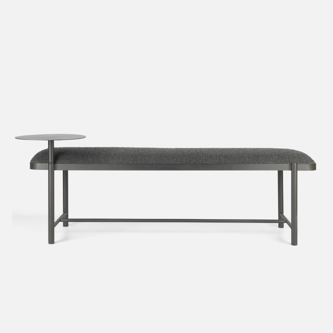 Malmo Bench + Oslo Headboard Combo - Midnight