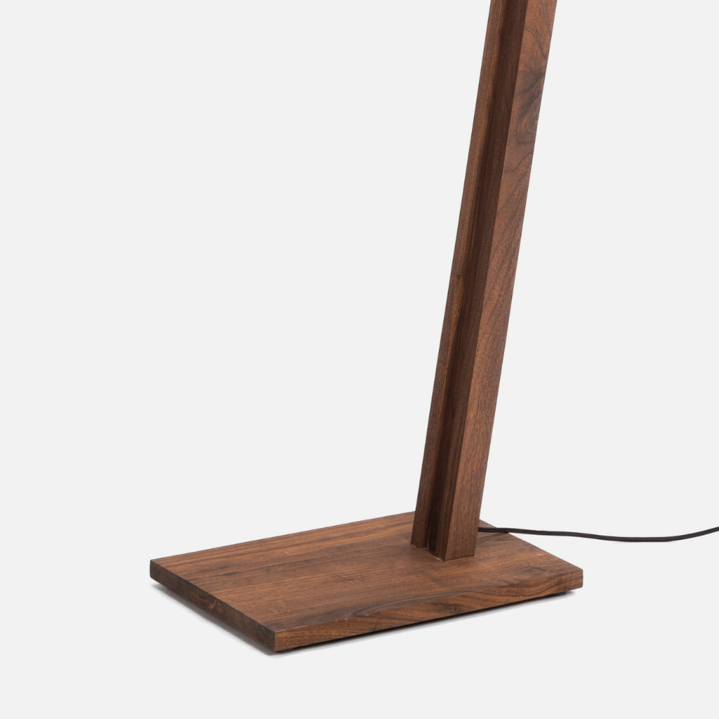 Tetsu Floor Lamp - Walnut / Olive