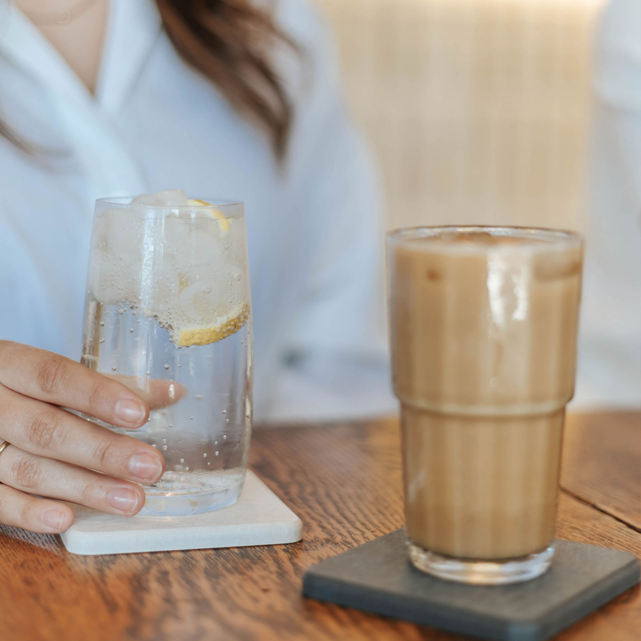 Iconomy x Hydro Hold - ErodeDiatomite Square Coasters Set