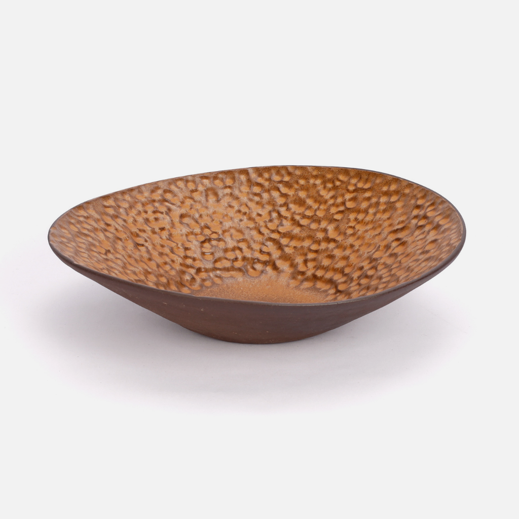 LeOcean Jumbo Salad Bowl - Mustard