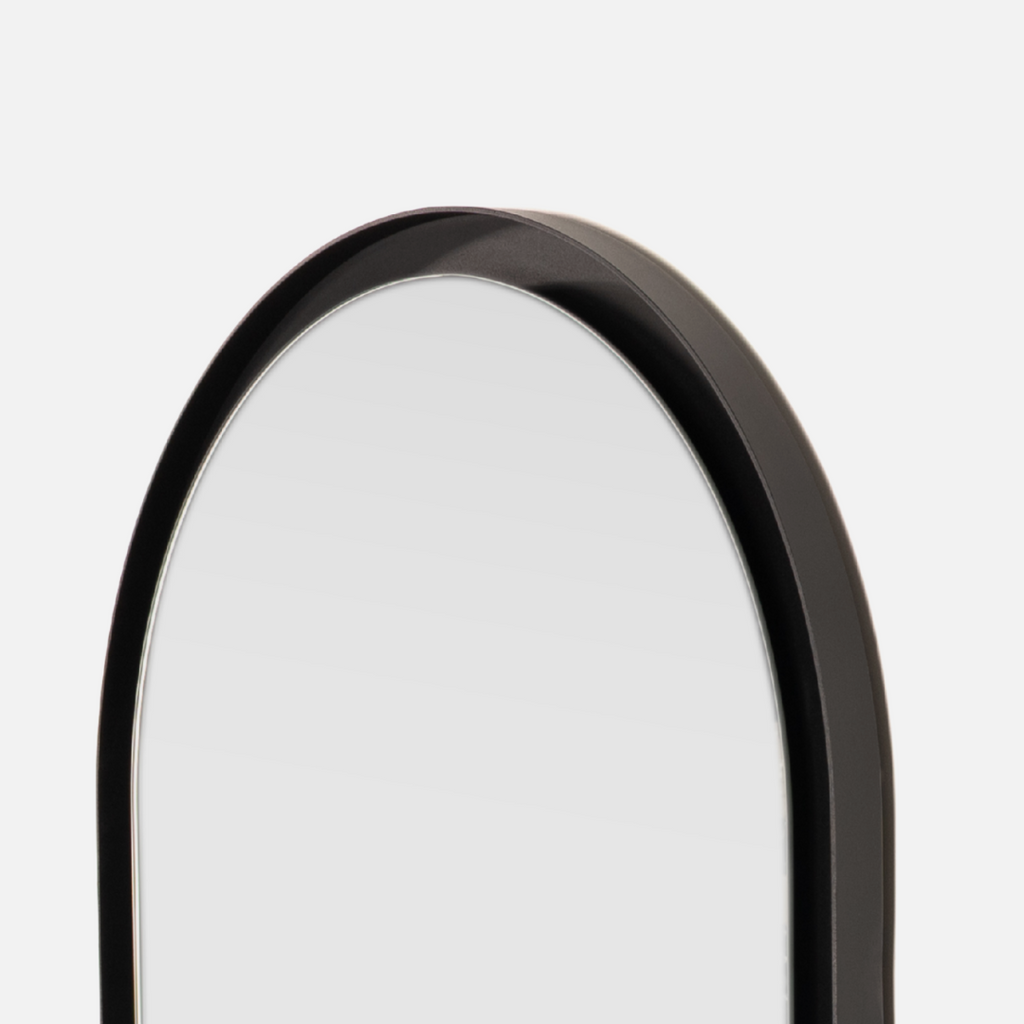Halo Deep Frame Steel Pill Mirror