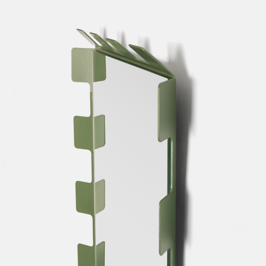 BlockHaus Mirror - Willow Green