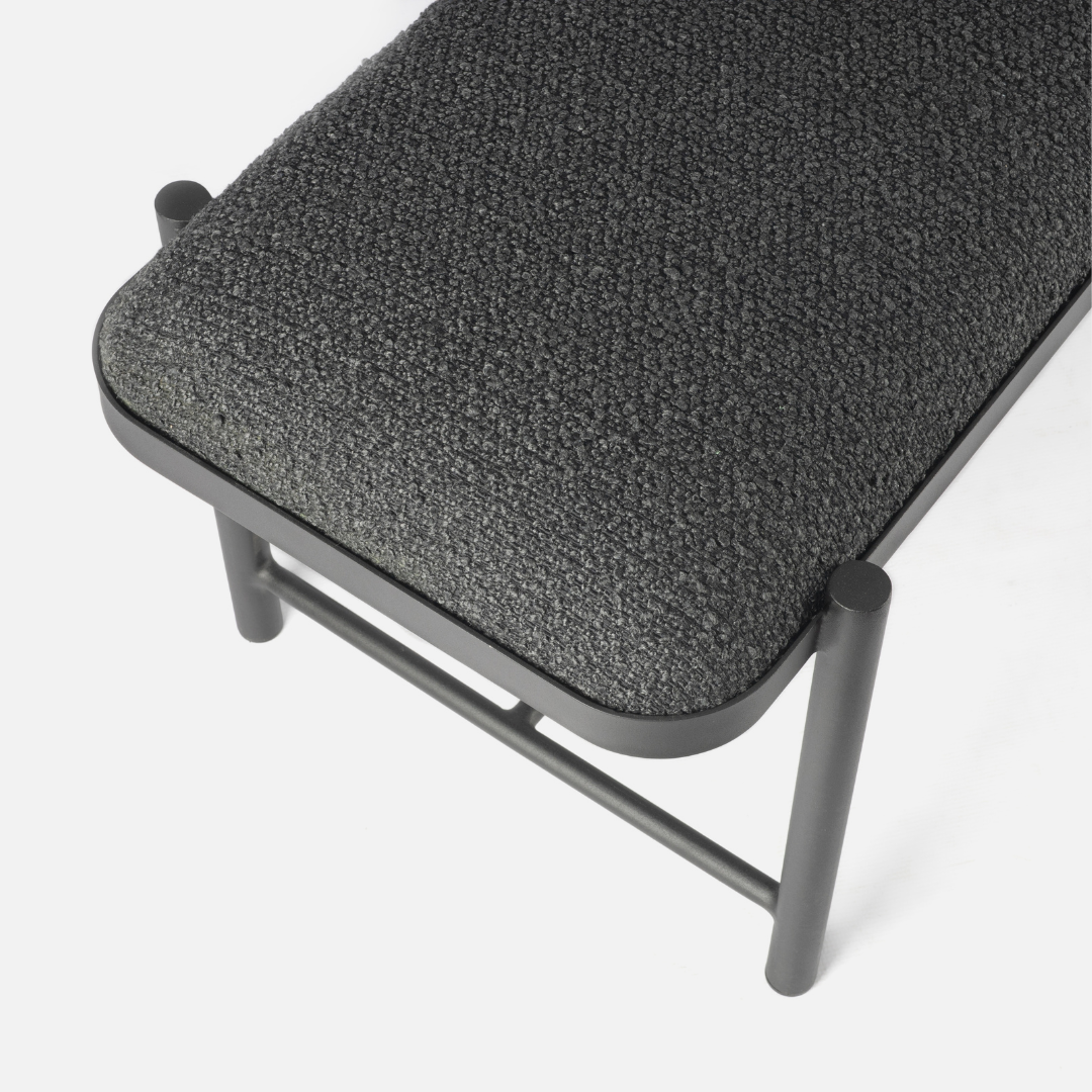 Malmo Bench + Oslo Headboard Combo - Midnight