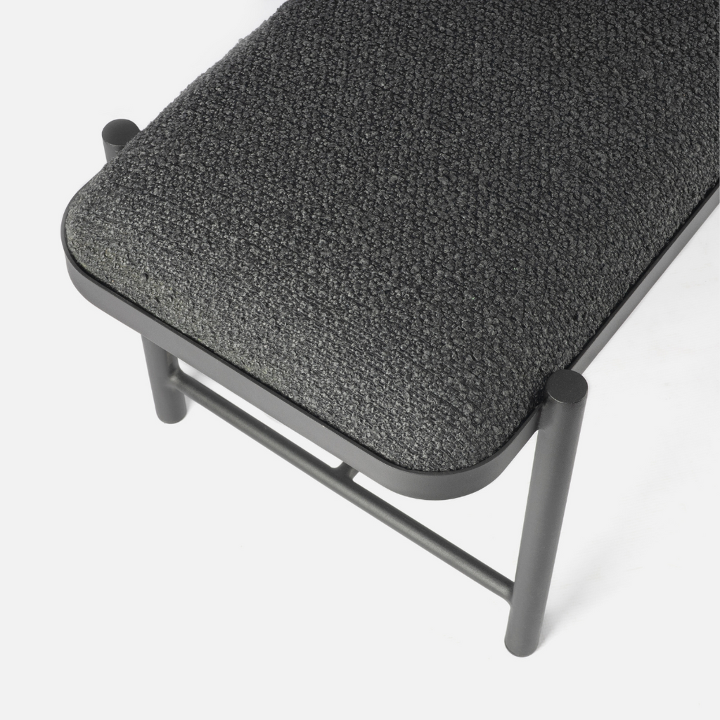 Malmo Bench + Oslo Headboard Combo - Midnight