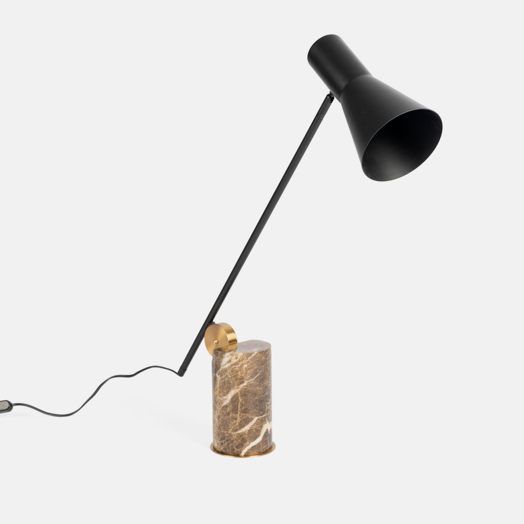 Oblique Marble Table Lamp