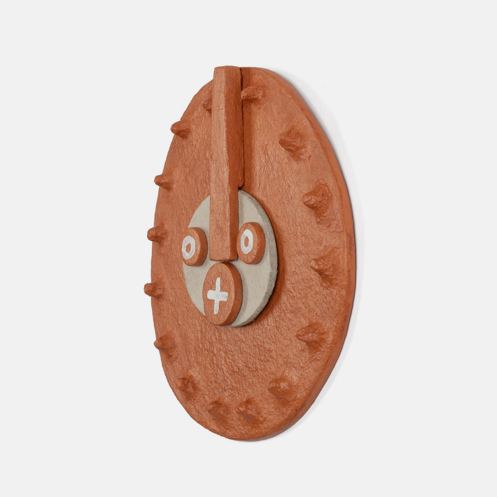 African Mask - Sun | Clay & Stone