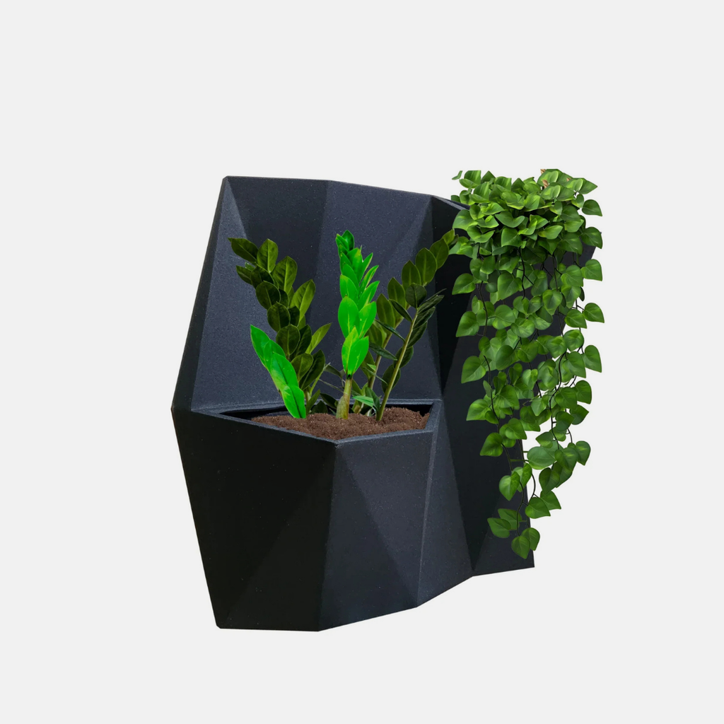 Anglo Wall Planter - Lead