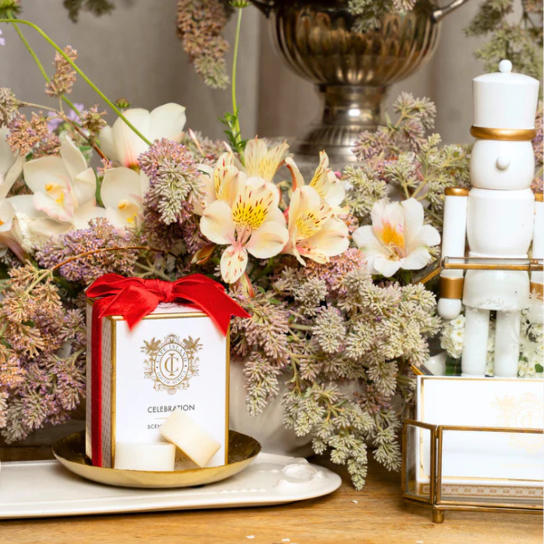 Classic Celebration Candle - White