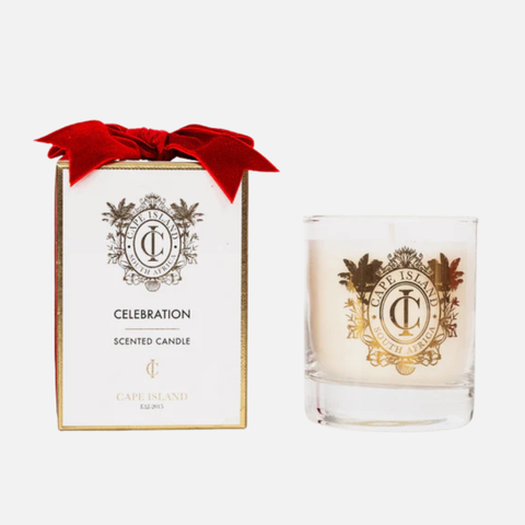 Classic Celebration Candle - White