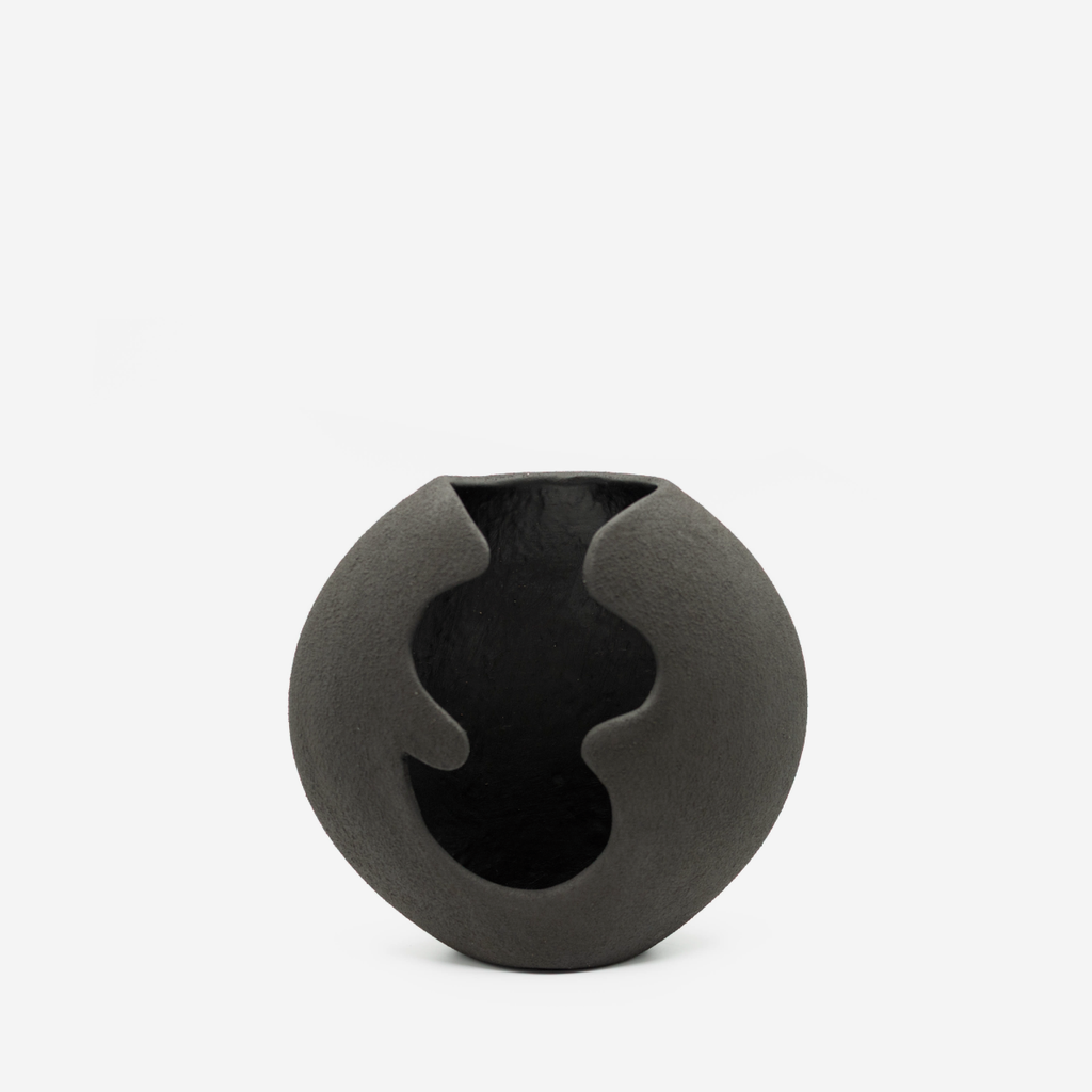Mod Puzzle Vase - Black