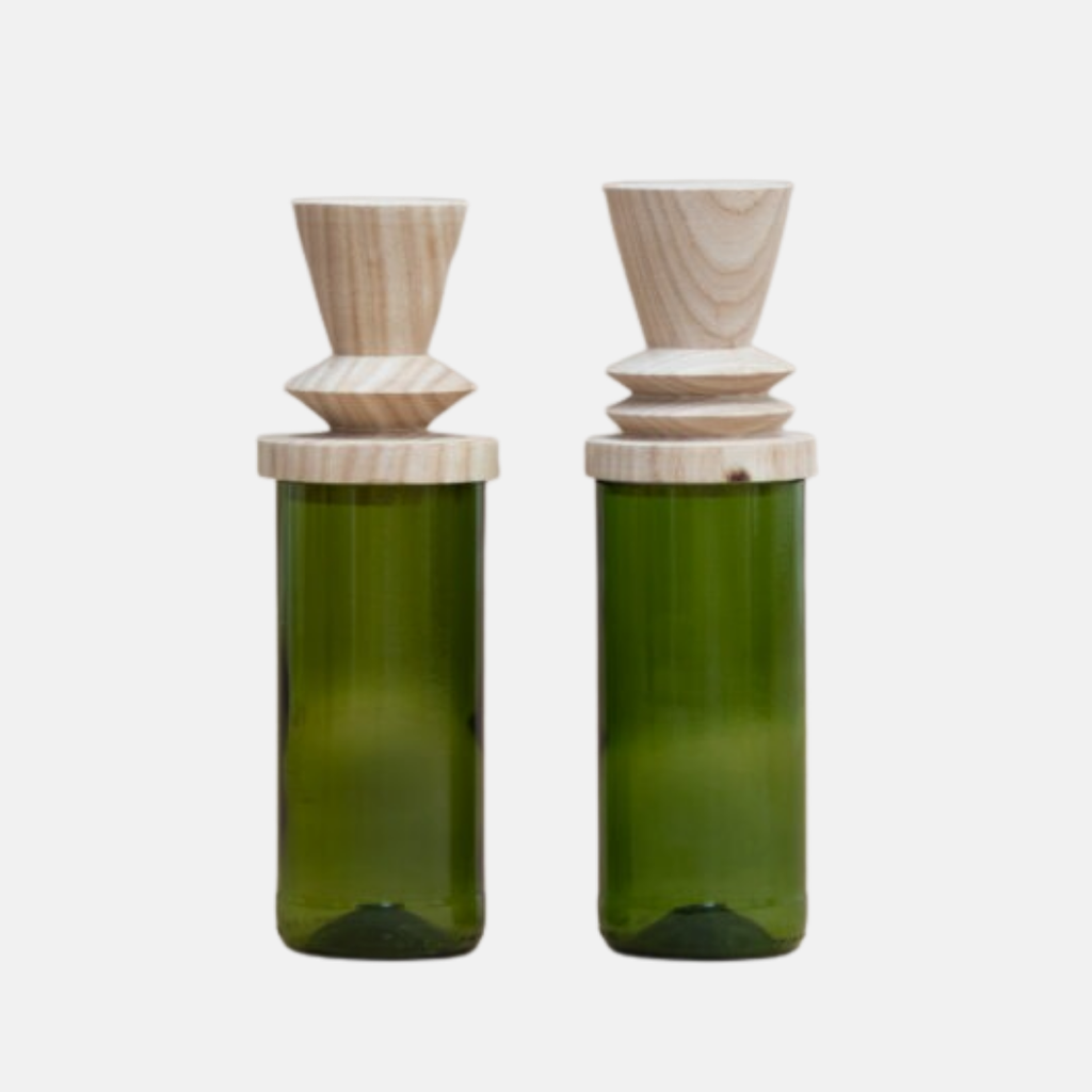 Cylinder Storage Jars (Set of 2) - Kalahari
