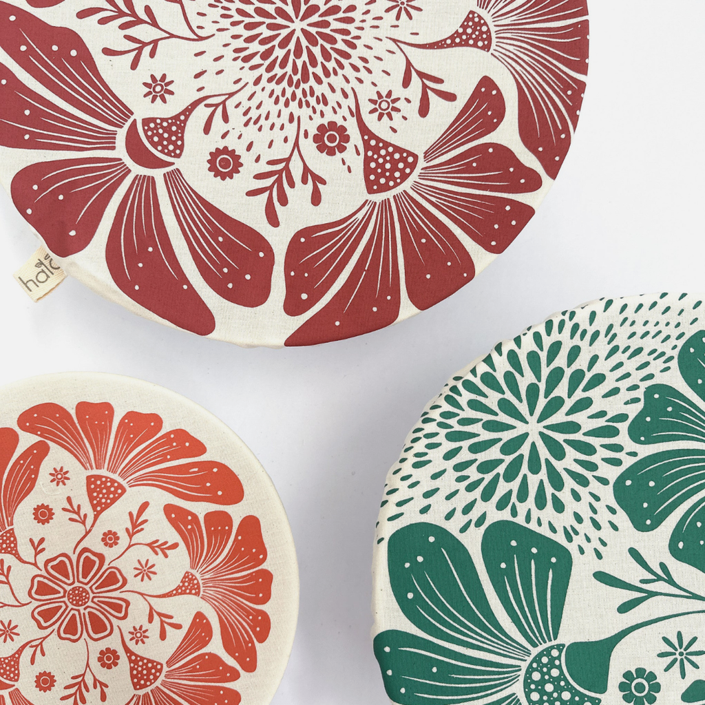 Dish and Bowl Covers - Set of 3 - Retrobloom | Josephine Barrault
