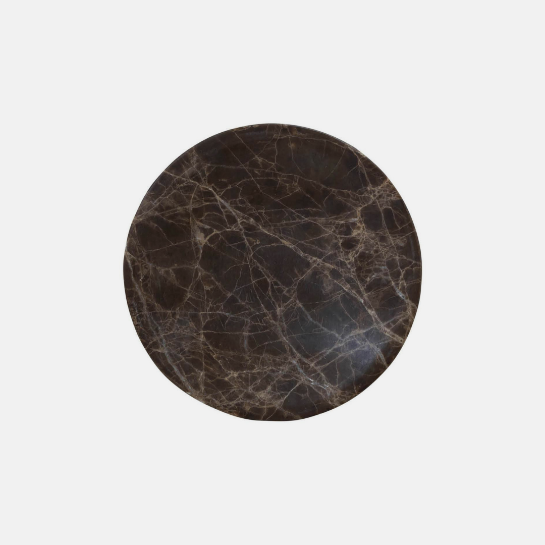 Divine Round Soap Dish - Dark Chocolate