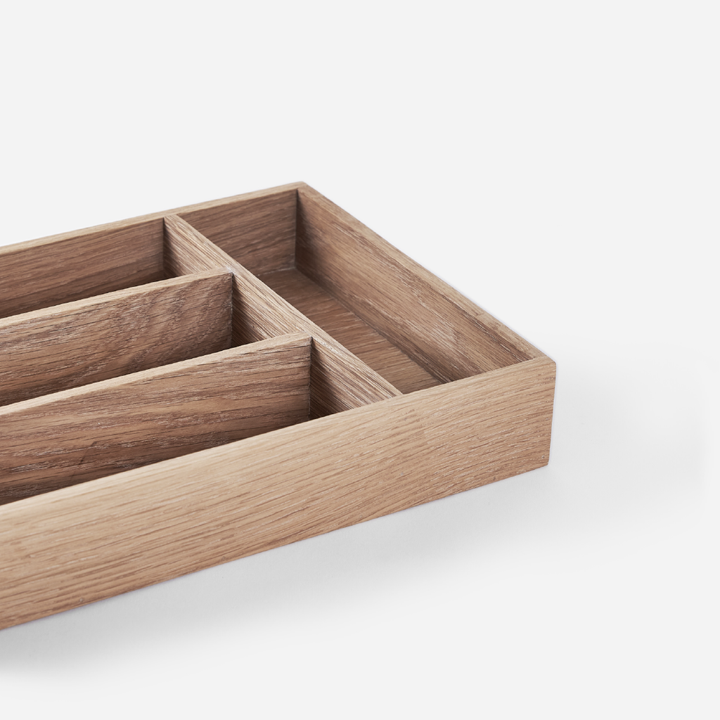 Drawer Cutlery Holder - Oak