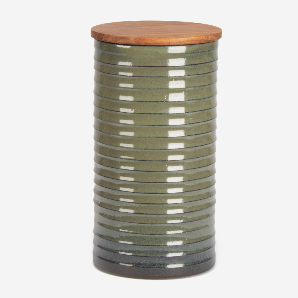 Dry Goods Jar & Lid / Large - Sea Green
