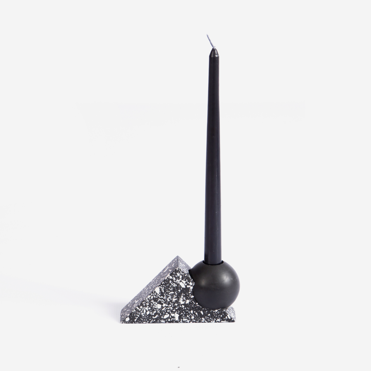 Equilibrium Candle Holder - Black & White