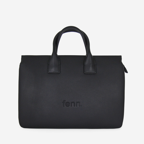 Laptop Bag - Black - Gold Zip