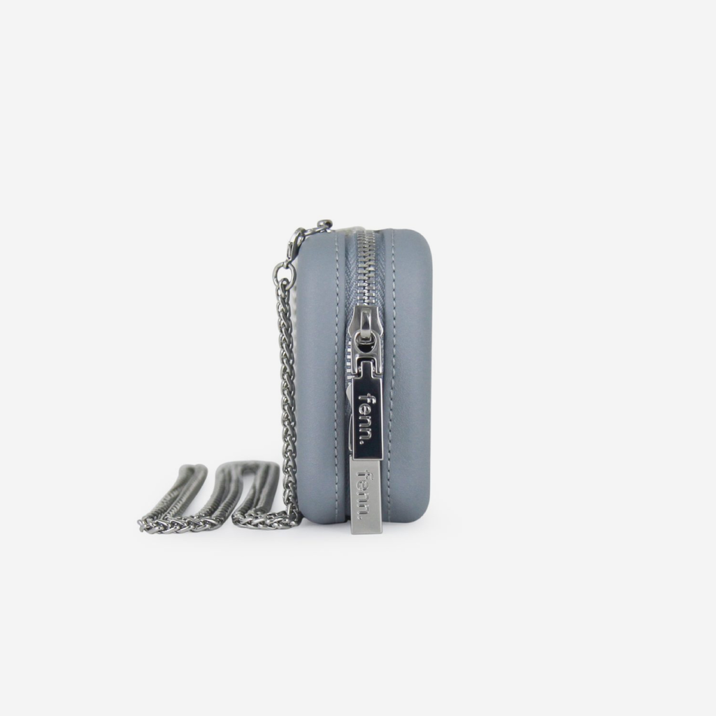 Original Wallet With Silver Chain - Blue Haze