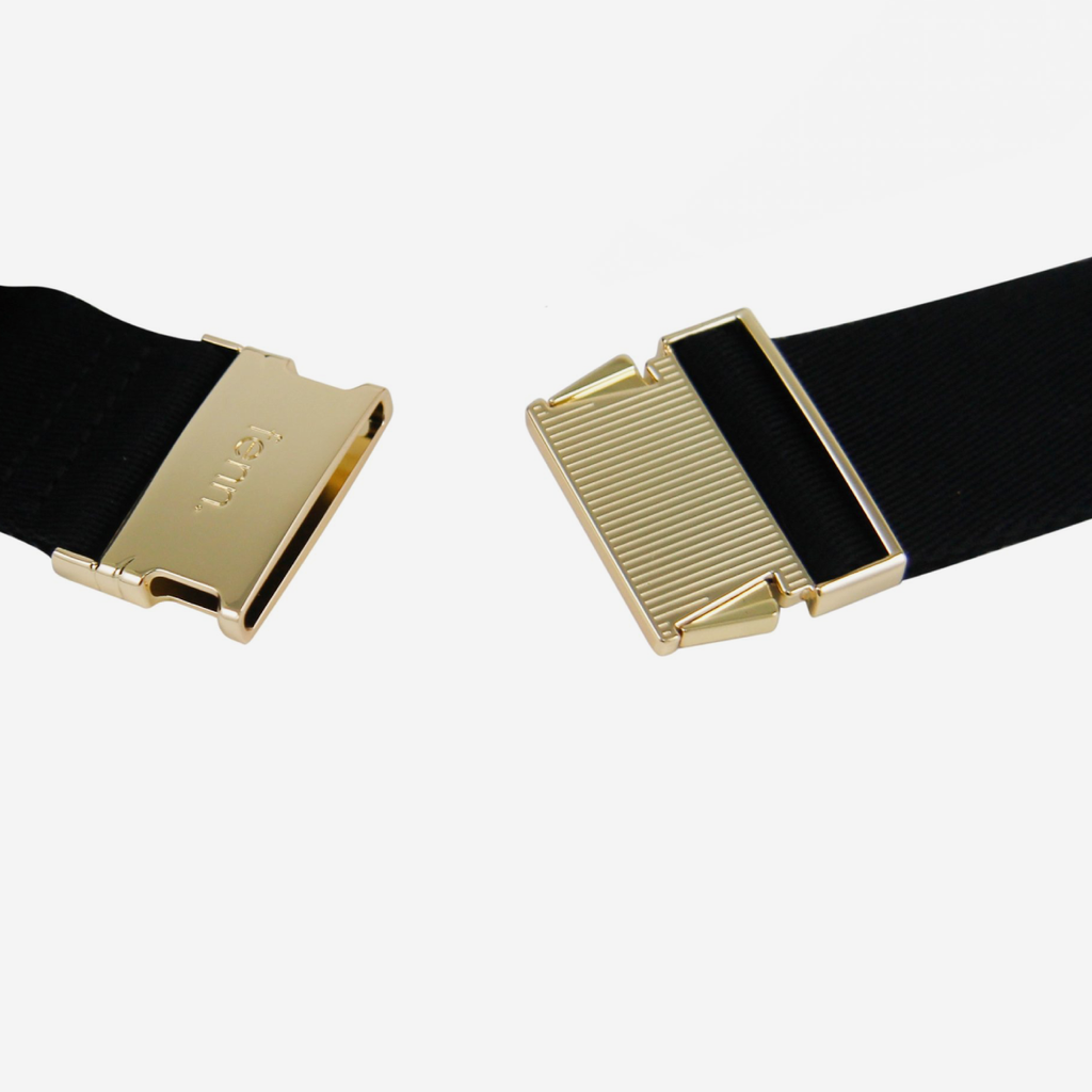 Pouch Bag - Black - Canvas Strap