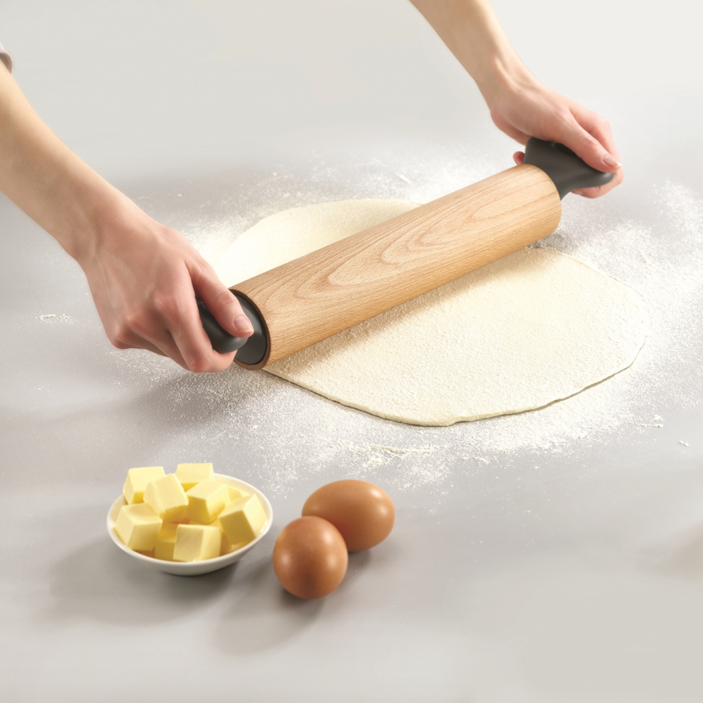 Grip-Pin™ Ergonomic Rolling Pin - Grey