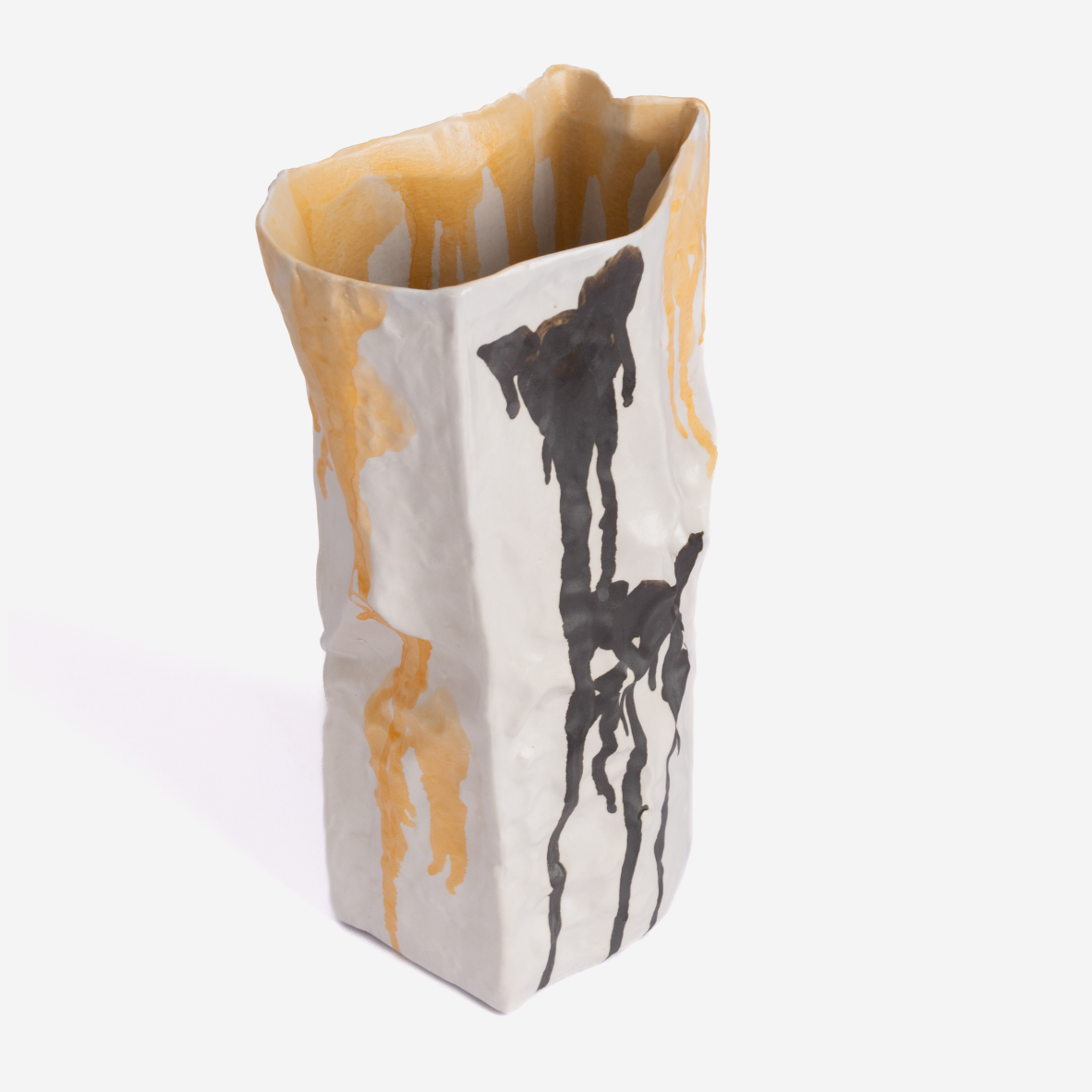 Sunset Drip Vase