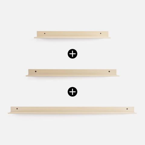 The Minimalist Shelf Combo - Sand