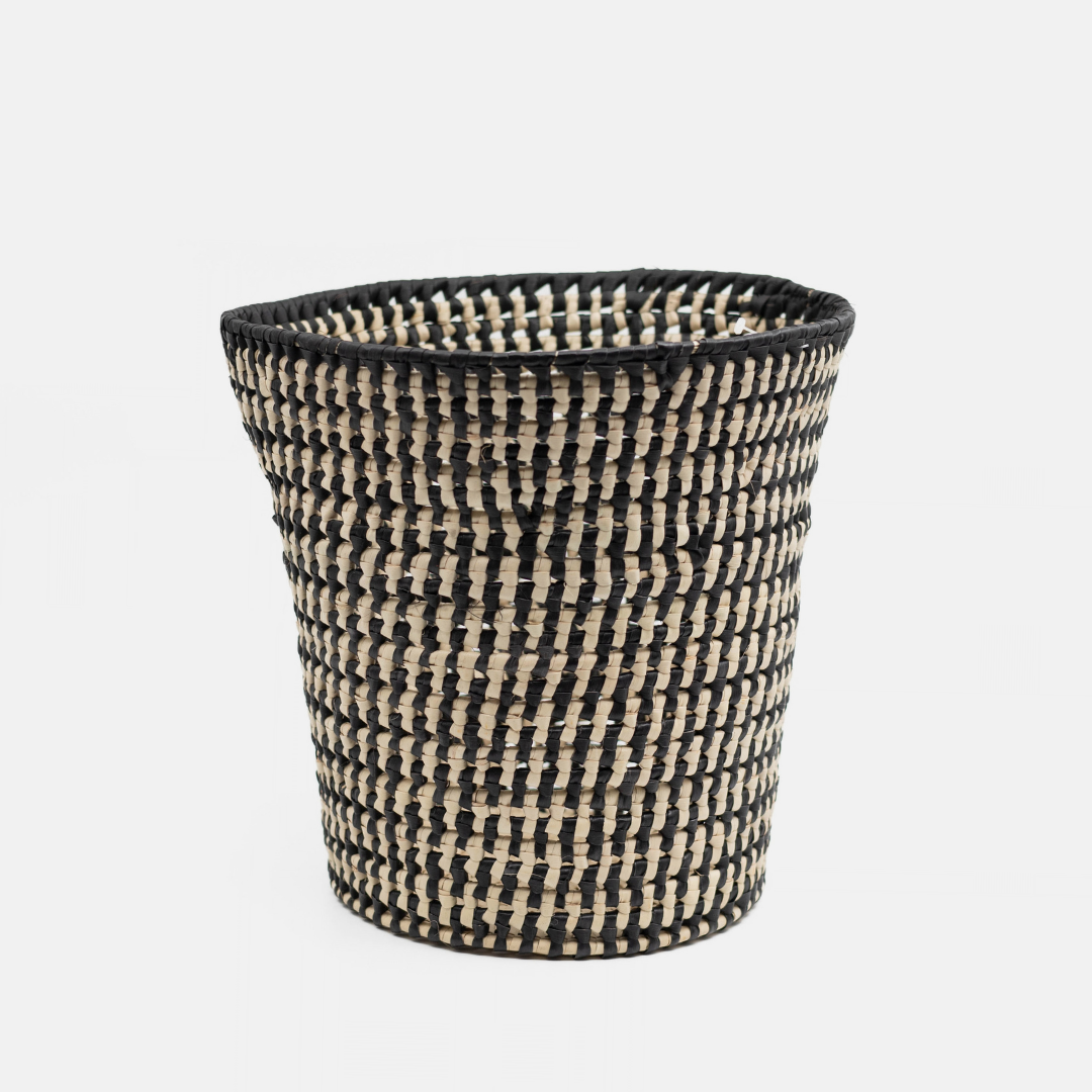 Nekiziwe Basket - Black & Natural