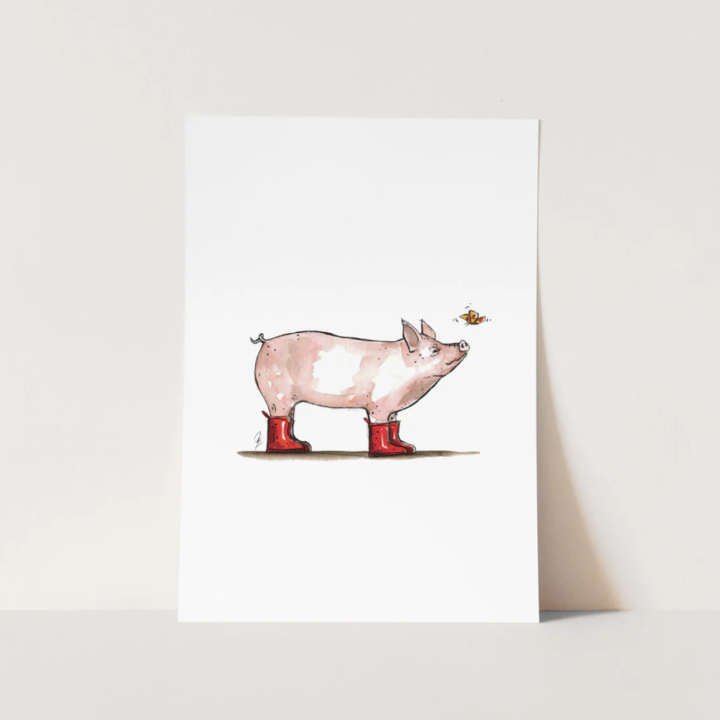 Art Poster A3 - Piggy