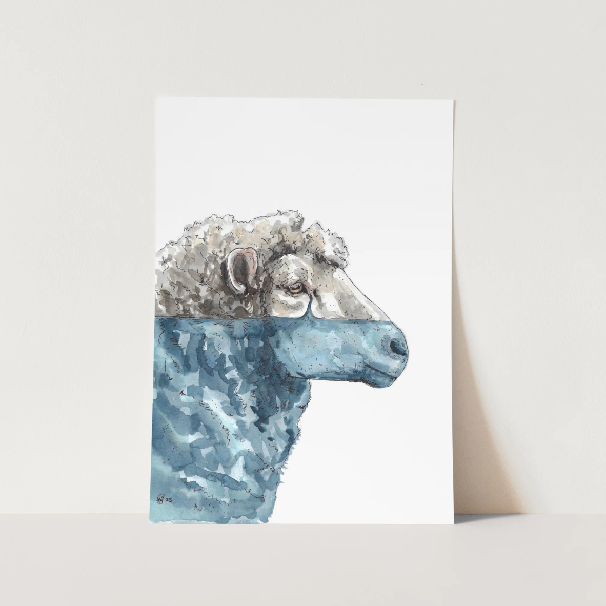 Art Poster A3 - Trapped At Sea