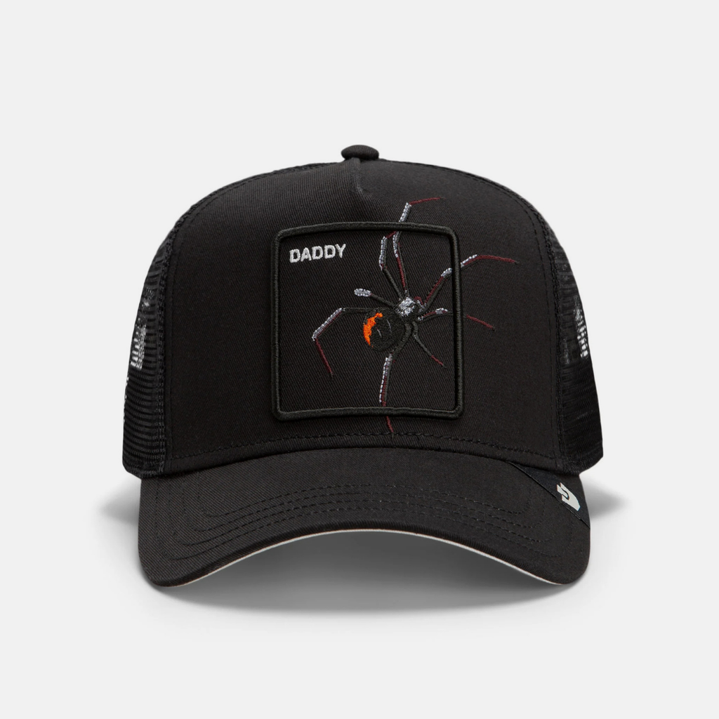 Over The Line Spider (Daddy) Trucker - Black