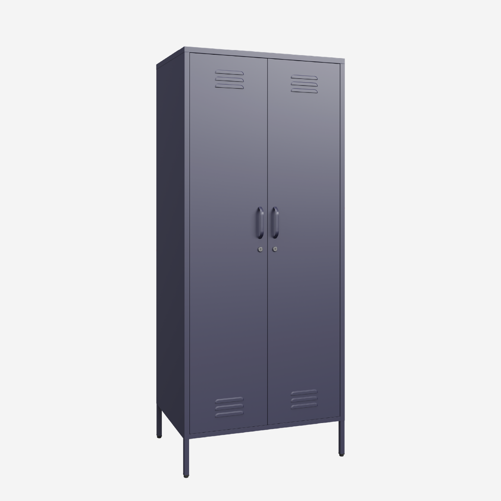 Popstrukt Sugar Cube Double Locker - Carbon Grey