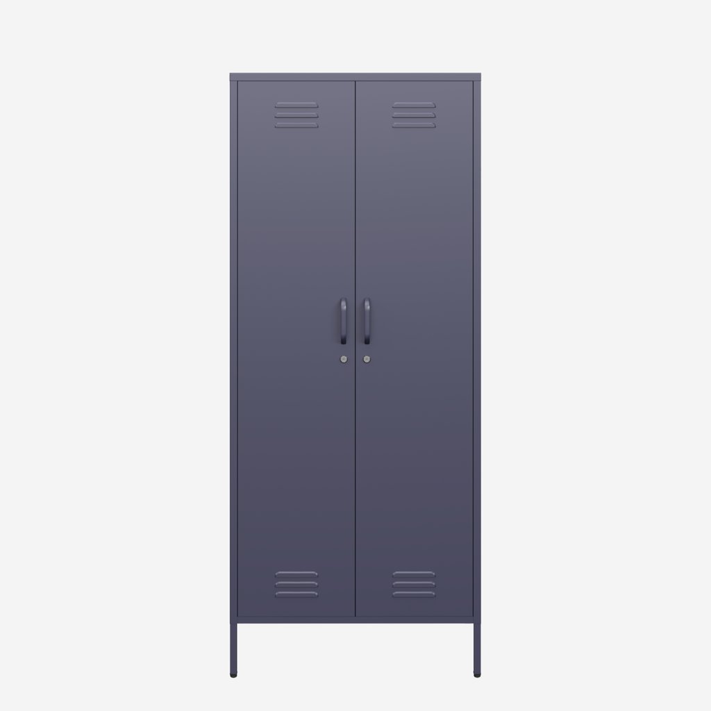 Popstrukt Sugar Cube Double Locker - Carbon Grey