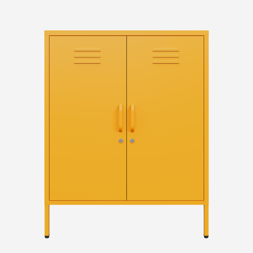 Popstrukt Sugar Cube Cabinet - Honey
