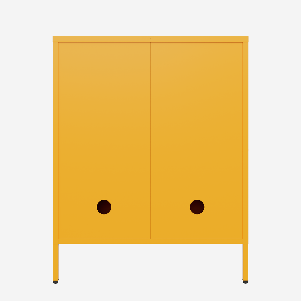 Popstrukt Sugar Cube Cabinet - Honey
