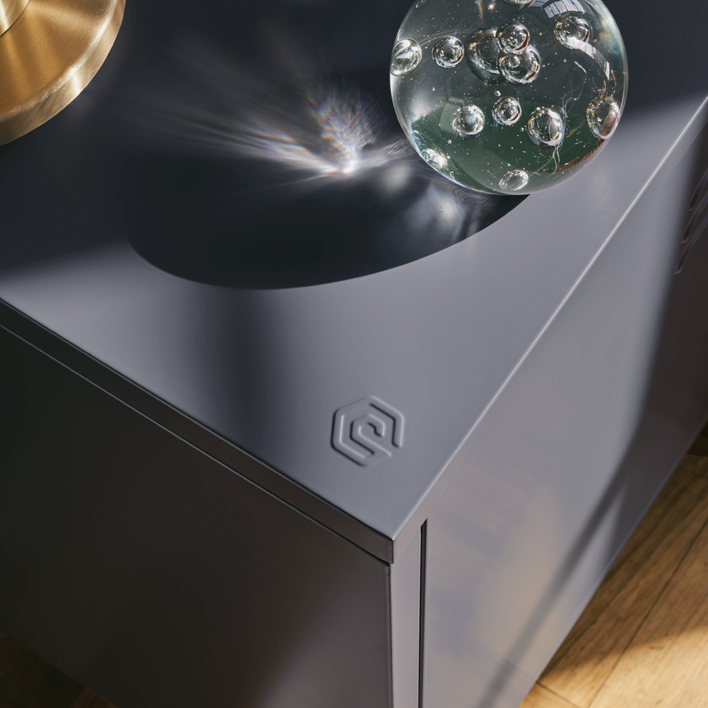 Popstrukt Sugar Cube Media Unit - Carbon Grey