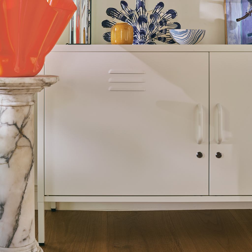 Popstrukt Sugar Cube Media Unit - Soft White