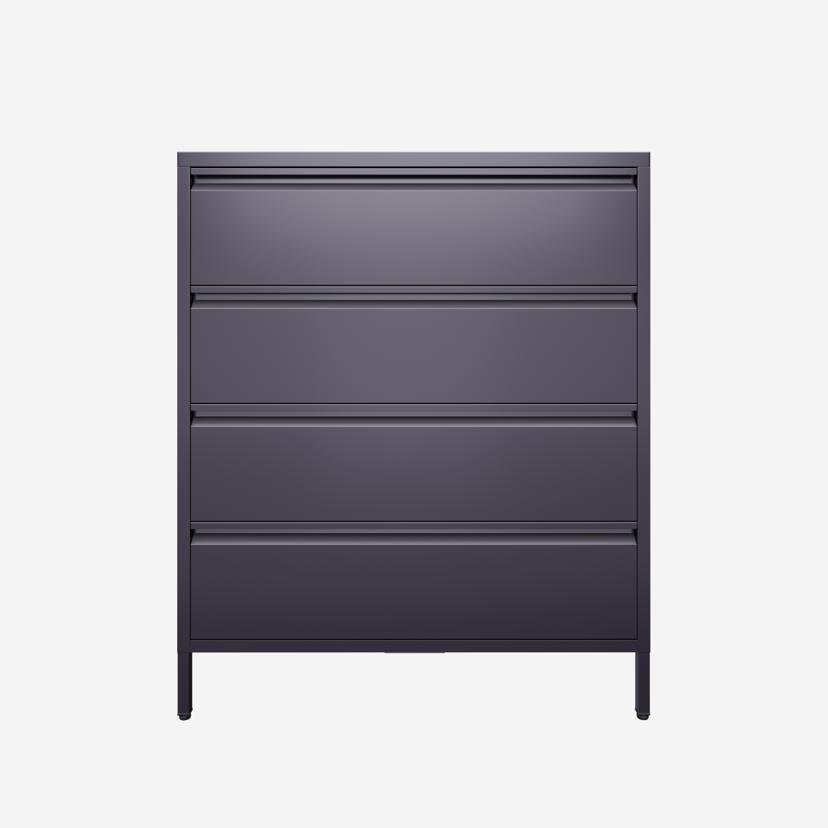Popstrukt Bon Bon Chest of Drawers - Carbon Grey